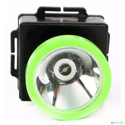 Ultraflash LED53762 (фонарь налобн, черный, 1LED 0,5Вт, 1 реж, 3XR6, пласт, коробка)