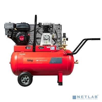 FUBAG Компрессор BP 3600/100/6 {360 л/мин_100л_10бар_4.4 кВт_бензин} [641277]