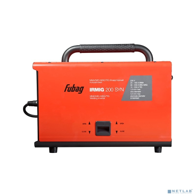 FUBAG Сварочный полуавтомат инвертор IRMIG 208 SYN PLUS (31447) + Горелка FB 250 3m (FB 250 Ergo 3m) (38443) [31447.1]