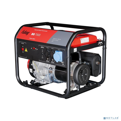 FUBAG BS 7500 [838759/641013/641032/641032] { 7.3/7.0 кВА, 29.5 А, 25 Объем бака, л, 220 В, 85 Вес, кг }