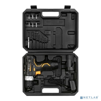 Аккумуляторная дрель-шуруповерт DEKO GCD12DU3 SET 4 в кейсе + оснастка 13 шт, 2*2 А·ч [063-4140]