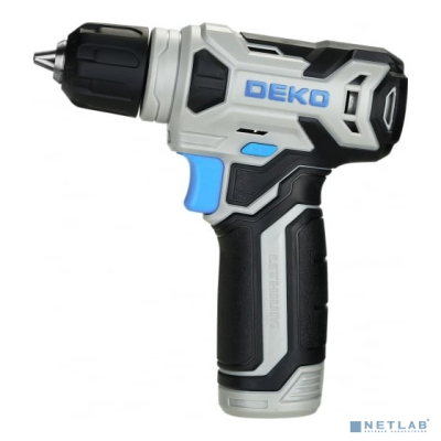 Аккумуляторная дрель-шуруповерт DEKO ZKCD80FU-Li SET 3, 18Нм, 1х2.0Ач [063-4128]