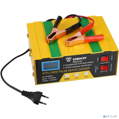 Зарядное устройство DEKO DKCC10, 12/24В, 10А