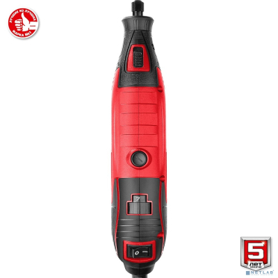 ЗУБР "МАСТЕР" Гравер [ЗГ-160 КН41] {220В, 160 Вт, 3.2 мм, 15000-35000 об/мин, набор насадок, цанг и державок, гибкий вал, штатив, 41 предмет, кейс}