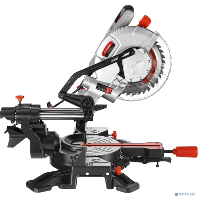 ЗУБР "МАСТЕР" Пила торцовочная [ЗПТ-210-1600 ПЛ] { 210 мм, 1600 Вт, 5000 об/мин, лазер, удлинители стола }