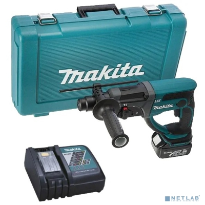 Makita DHR202RF Перфоратор аккумуляторный {SDS-plus;18В;1х3Ач;Li-Ion;3х реж;1,9 Дж;0-4000 уд/мин;сверление бет-20мм;мет-13мм;дер-26мм;кейс;вес 3,5 кг}