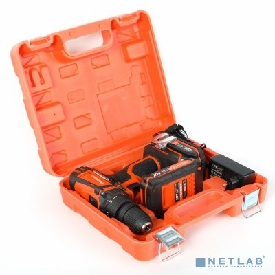 PATRIOT BR 203UES Дрель-шуруповерт [180201203] { 2 скор. две батареи Li-Ion, зарядка за 1 час, двусторонняя бита, кейс }