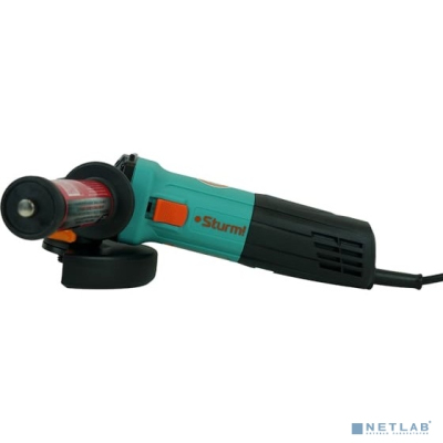 Sturm AG90125E Машина углошлифовальная 125мм, 1100Вт, 5 ДИСКОВ, 4000-10000об/мин,константная эл-ка,mod T [AG90125E]