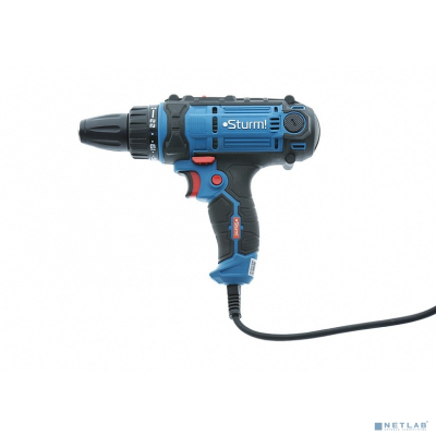 Sturm! ID2150P Дрель шуруповерт Sturm! "Проф", 2 скор, патрон 10 мм, 22+1, 45 Нм, ШНУР 5 М [ID2150P]