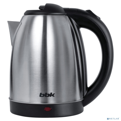 BBK EK1763S (SS/B) Чайник, 1.7л, 2000Вт, сталь/черный