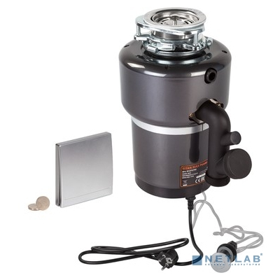 Bort Измельчитель пищевых отходов TITAN MAX Power (FULLCONTROL) {Мощность л.с. 1 ; Мощность 780 Вт; Производительность 5,2 кг/мин; Скорость холостого хода 3500 об/мин; Металл} [3410266]