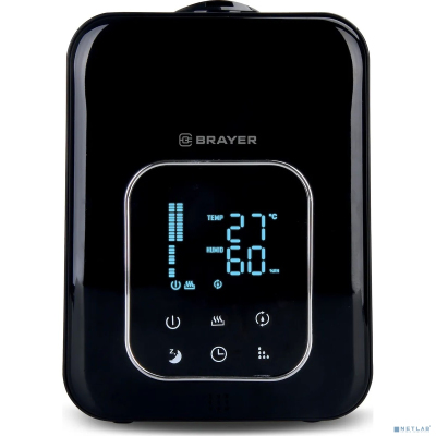 BRAYER 4703BR Увлажнитель ультразвуковой 4,5 л, 25 м,( 40-80%), таймер, дисплей, 15 ч., пульт