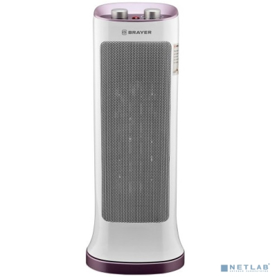 BRAYER 4800BR Тепловентилятор,2000 Вт, 3 реж.работ, регул. Термост, реж.вентилят, площ 20 кв.м