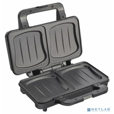 FIRST FA-5337-5 Black Сэндвичница, Мощность 900 Вт,Приготовление 2-х больших сэндвичей Зажим-блокировка.Black