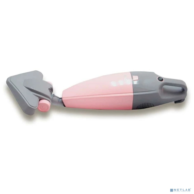 Ginzzu VS121 Пылесос вертикальный, контейнер, 1200Вт, серо/розовый