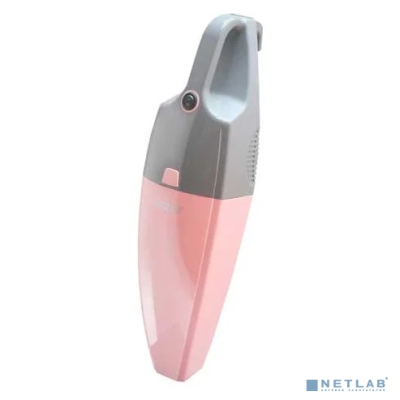 Ginzzu VS121 Пылесос вертикальный, контейнер, 1200Вт, серо/розовый