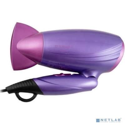 KRAFT KF-HD163 Фен складной, 1600Вт, фиолетовый