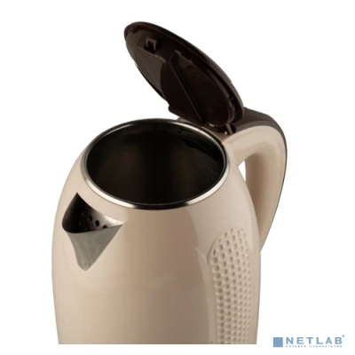 KRAFT KF-KPS1769BG Чайник, 1.7л, 2200Вт, бежевый