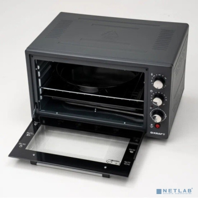 KRAFT KF-MO 4506 DGR Мини-печь, 45 л, черный