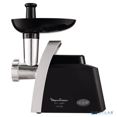 MOULINEX ME108832 Мясорубка, черный / серебристый