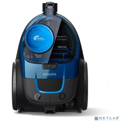 PHILIPS FC9352/01 Пылесос, контейнер, 1900Вт, синий/черный