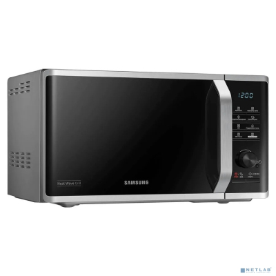 Samsung MG23K3575AS/BW Микроволновая печь, 23л, 800Вт, черный /серебристый
