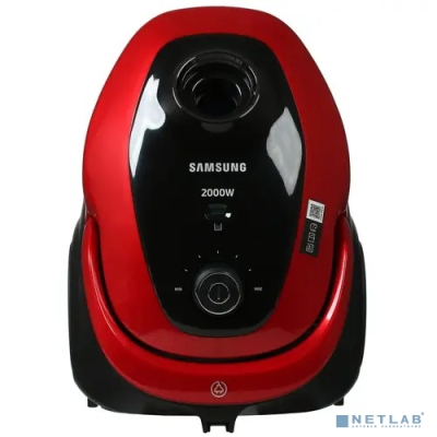Samsung VC20M253AWR/EV Пылесос, мешок, 2000Вт, красный