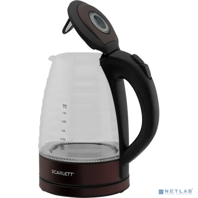 Scarlett SC-EK27G97 Чайник, 1.7л, 2200Вт, шоколад