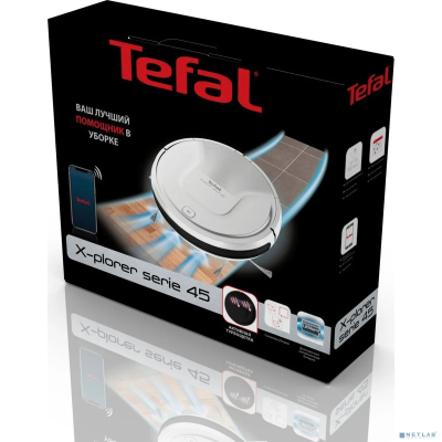 TEFAL RG8227WH Робот-пылесос, контейнер, белый