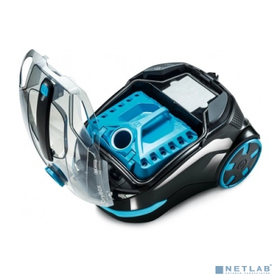 THOMAS 786553 DryBox Пылесос , циклонный фильтр, 1700 Вт, чёрный/ голубой