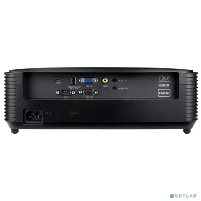 Optoma H185X Проектор Home Entertainment /Cinema {DLP 1280x800 3700Lm 28000:1 HDMI VGA AudioIn VGA-OUT AudioOut 1x10W 3DReady 6000hrs} [E9PX7D701EZ4]