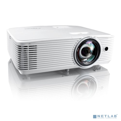 Optoma W309ST Проектор {DLP, WXGA 1280x800, 3800Lm, 25000:1, HDMI, 1x10W speaker, 3D Ready, lamp 15000hrs, short-throw} [E9PD7DR01EZ1]