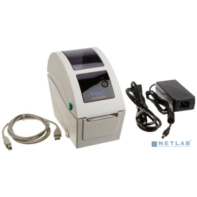 TSC TDP-225 [99-039A001-00LF] белый/черный {203 dpi, 5 ips, 4MB Flash, 8MB SDRAM. Стандартная комплектация включает USB, RS232, слот SD} [99-039A001-00LF/99-039A001-0002]