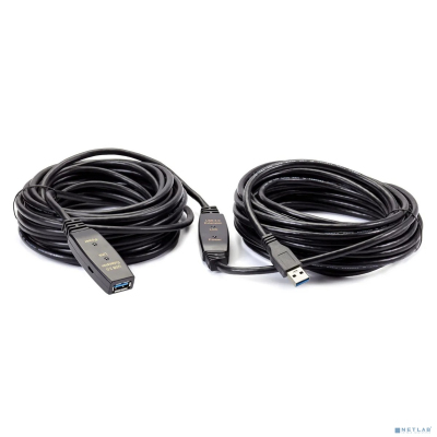 AOpen ACU827A-15M Кабель-адаптер USB3.0-repeater, удлинительный активный <Am-->Af> 15м iOpen (Aopen/Qust)<ACU827A-15M> [4895182217355]
