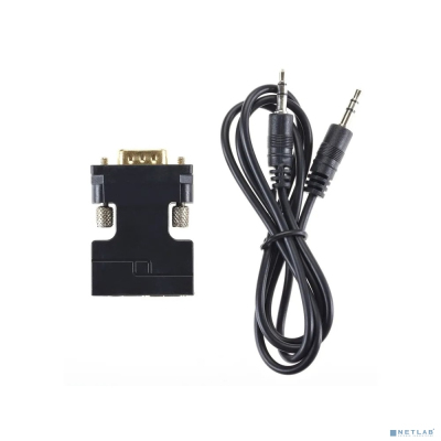 Aopen CA336A Переходник HDMI(F) --> VGA(M)+audio,1080*60Hz, VCOM <CA336A> [4895182225145]
