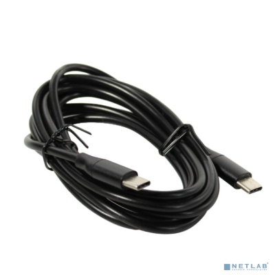 Harper Type-C - Type-C, SCH-772 black (Кабель (ПВХ) для зарядки и синхронизации 2A, Быстрая зарядка, Power Delivery 60W)