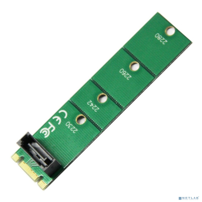 ORIENT C292S, Переходник SSD NGFF(M.2) - SATA, для подключения SATA диска к разъему NGFF (30292)