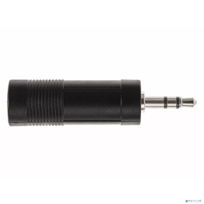 Telecom <TA1955> Переходник аудио 3.5мм M (штекер) --> 6.35мм F (гнездо) [6926123464311]