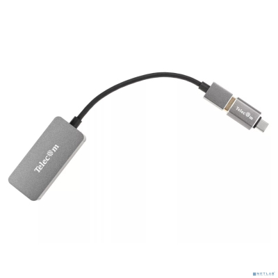 Telecom <TU325M> Кабель-переходник USB 3.0-->RJ-45 2.5G Ethernet, and TypeC адаптер 0.15м [7958830275002]