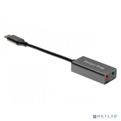 Telecom TA313C Переходник Type-C-->Audio, 0.1m,Telecom <TA313C>