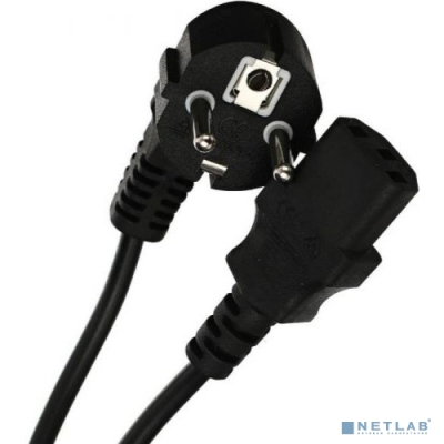 Telecom TY021-CU1.5-1.8M Кабель комп - розетка 220V EU (угловой)<VDE> 3GX1,5mm2, 1,8m, медь, Telecom <TY021-CU1.5-1.8M>