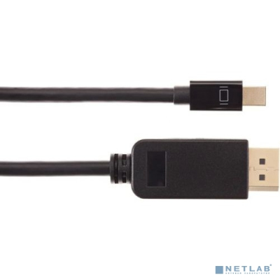 VCOM CG682-1.8M Кабель-переходник Mini DisplayPort M -> Display Port M 4K*60 Hz 1,8м VCOM <CG682-1.8M>[4895182211117]