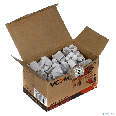 VCOM VNA2204-W-1/100 Колпачок пластиковый для вилки RJ-45, белый VCOM <VNA2204-W> 100шт