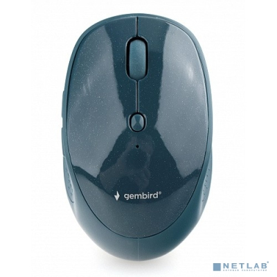 Мышь беспров. Gembird MUSW-550, 1600 DPI, 2.4ГГц + BT синяя