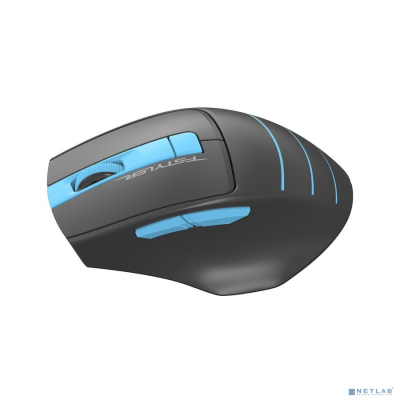 Мышь A4Tech Fstyler FG30S серый/синий оптическая (2000dpi) silent беспроводная USB (5but