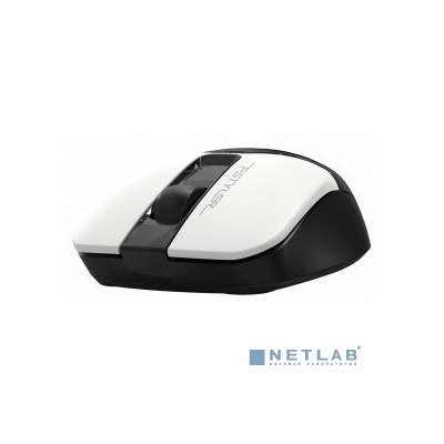 A-4Tech Мышь Fstyler FB12 черный/белый оптическая (1200dpi) беспроводная BT/Radio USB (3but) [1595332]