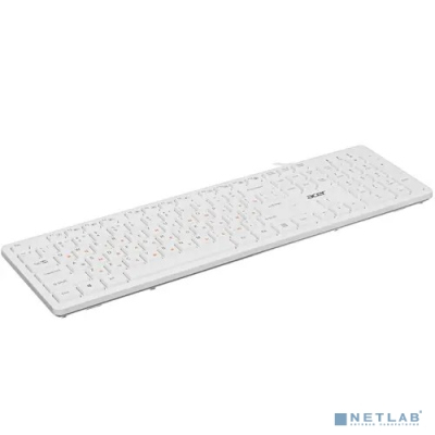 Acer OKW123 белый USB (ZL.KBDEE.00D)