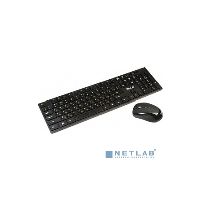 Dialog Клавиатура + мышка KMROP-4030U Pointer RF 2.4G - USB {Беспроводной набор, радиоклавиатура + опт. радиомышь 6D}