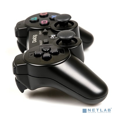 Dialog Gan-Kata GP-A16RF черный {Беспроводной геймпад, RF 2.4G, вибрация, 12 кнопок, PS3}