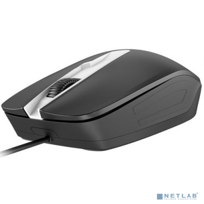 Genius Мышь DX-180 Black { эргономичная, оптическая, 800/1000/1200/1600 dpi, 3 кнопки+колесо прокрутки, провод 1,5 м, USB} [31010239100]